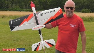 Volantex Saber 920 3D Aerobatic PlugNPlay RC Aircraft ESSENTIAL RC FLIGHT TEST [upl. by Holds75]