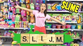 IK KOOP ALLE SLIJM PRODUCTEN DIE MET DE LETTERS SLIJM BEGINNEN  Slime Sunday [upl. by Flosi]