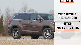 2017 Toyota Highlander Trailer Wiring Installation [upl. by Oilenroc414]