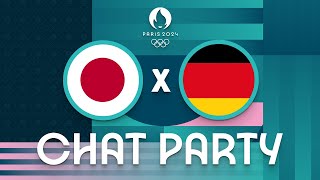 Japan v Germany  Womens Olympic Basketball Tournament Paris 2024  Chat Party ⚡🏀 [upl. by Yenalem]