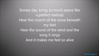 Boyz II Men  The Snowy Day Lyrics [upl. by Harms814]