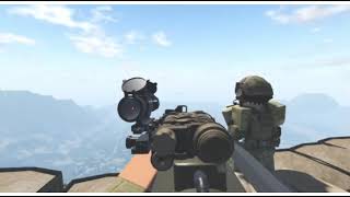 Mortar Team In Afghanistan  SF Member Gets Critically Wounded ROBLOX MILSIM [upl. by Nitsua]