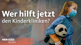 Heftige Grippewelle in Deutschland Die Lage in der Kinderklinik  WDR Aktuelle Stunde [upl. by Otxilac]