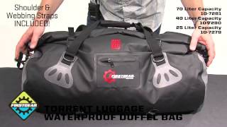 Firstgear Torrent 70L Duffle Bag 2014 at BikeBanditcom [upl. by Enajaras133]