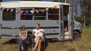 Mark and Karins 1995 Chevy Diesel Bus Conversion  Bus Life Adventure [upl. by Woodley]