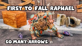 Last Ronin First to Fall Raphael TMNT NECA Unboxing [upl. by Mert]