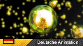 Kernspaltung und Kernreaktion im Atomkraftwerk Animation [upl. by Ahseele]