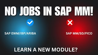 NO SAP MM JOBS LEARN OTHER MODULE SAP EWMIBPARIBA SAP FOR BEGINNERS CHANNEL S4HANA TRAINING [upl. by Parsifal]