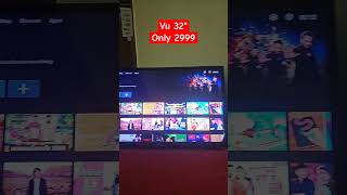 32quot vu led tv just 2999 no warranty [upl. by Dikmen]