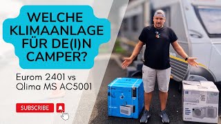 Der Klima Check Eurom 2401 vs Qlima MS AC 5001 [upl. by Imehon]