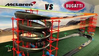 Hot Wheels Mclaren vs Bugatti  Twister [upl. by Estelle407]