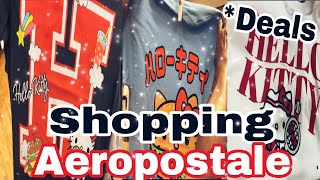 Shopping At Aeropostale 2024 VlogDEALS [upl. by Anuaek]