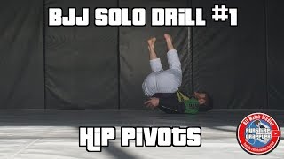 BJJ Solo Drill 1  Hip Pivots [upl. by Annayad]