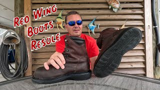 Red Wing Work Boots Resole  We review cost and quality [upl. by Nikola]