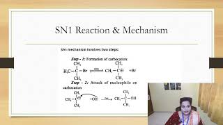 CHEMISTRY  SN1 Reaction amp Mechanism [upl. by Ophelia]