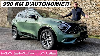 Essai Kia Sportage 2022 – 900 km d’autonomie en hybride [upl. by Malcom]