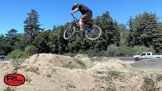 Dirt Jumps at Polo Grounds in Aptos [upl. by Neitsirk574]