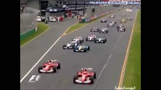 AUS GP Race starts 20022008 James Allen Commentary [upl. by Malvin]