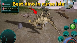 Best free dino in curse isle 🔥 gaming mobilegaming arksurvivalevolved isleofman theisleevrima [upl. by Rehotsirk]