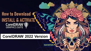 How to Download install and Activate CorelDRAW 2022 full Version  CorelDRAW Graphics Suite [upl. by Ethel]