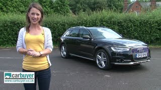 Audi A6 Allroad Quattro estate review  Carbuyer [upl. by Hammock]