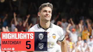 Resumen de Valencia CF vs Atlético de Madrid 30 [upl. by Moreland]