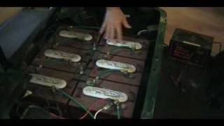 How to Charge Dead Golf Cart Batteries Manually [upl. by Ramonda]