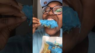 How to make BLUE TAKIS CHICKEN NO FRY [upl. by Aliza158]