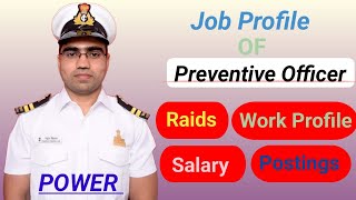 Job Profile of Preventive Officer  Raids  Search Operations  Salary  Postings in detail ssccgl [upl. by Lindblad]