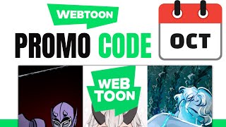 Best Webtoon Promo Codes in OCTOBER  Full Guide 2024 [upl. by Annavas458]