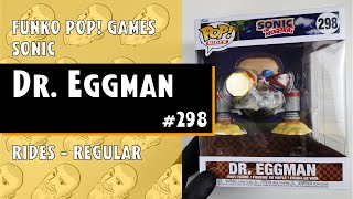 Dr Eggman Funko Pop  298  Sonic  Just One Pop Showcase [upl. by Wsan429]