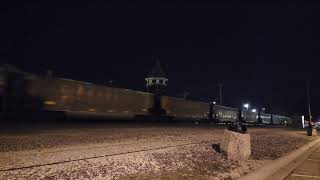 Up Coal Train In Downtown Dekalb IL On 2172024 [upl. by Fogg]