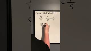 How To Cross Multiply To Solve For X [upl. by Atikir]