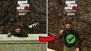 GTA 3 Definitive Trilogy Edition Release vs 2024 Patch Update – Whats Changed gta [upl. by Lah]