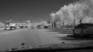 Daytime infrared video recording [upl. by Sanfred]