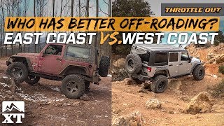 East Coast vs West Coast  Which Coast Has The Best Jeep OffRoading  Throttle Out [upl. by Hardman]