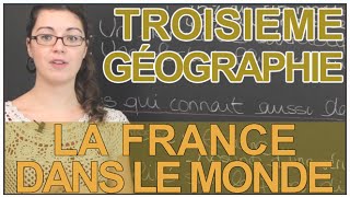 La France dans le monde  Géographie  3e  Les Bons Profs [upl. by Gerfen]