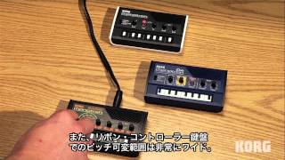 KORG monotronシリーズ monotron  DUO  DELAY introducion [upl. by Satsoc867]