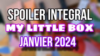 MY LITTLE BOX JANVIER 2024 SPOILER FULL REVEAL LA SEMAINE DES BOX SUPER NANA [upl. by Doomham674]