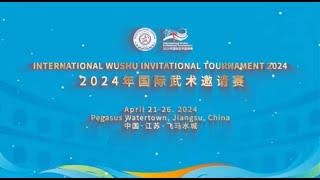 Opening Ceremony of the 2024 International Wushu Invitational Tournament [upl. by Acinorev]