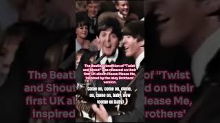 TWIST AND SHOUT  The Beatles  Drop In TV show Stockholm Sweden November 1963 [upl. by Acissev]