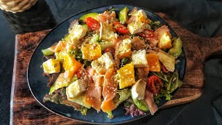 Salade de saumon à lorange  Salade fraîcheur [upl. by Nnod]