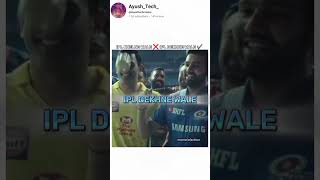 Ye to sachai hai ipl csk cricket fight rcb pbks msdhoni short [upl. by Neirb]