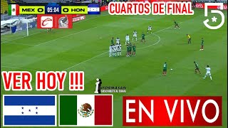 México vs Honduras En Vivo donde ver a que hora juega MÉXICO VS HONDURAS PARTIDO CUARTOS DE FINAL [upl. by Jerrie]