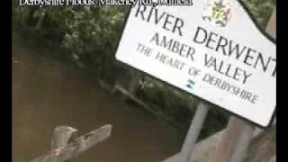 Derbyshire UK Floods [upl. by Tsiuqram]