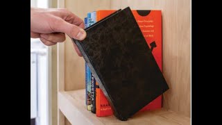 Installing the Book Door Latch for Hidden Book Shelfs [upl. by Ytsihc]