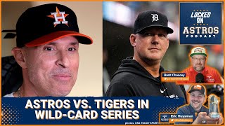 Astros vs Tigers matchup set in AL WildCard series [upl. by Lellih365]