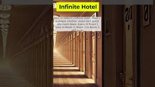 The Infinite Hotel Paradox Explained shortsvideo [upl. by Arymas]