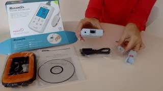 Unboxing Oxímetro de Pulso Rossmax Medical SpO2 SA210 [upl. by Dowd]