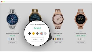 How To Show Single WooCommerce Product Attribute Variations Swatches on the Shop Category Page [upl. by Sirref]